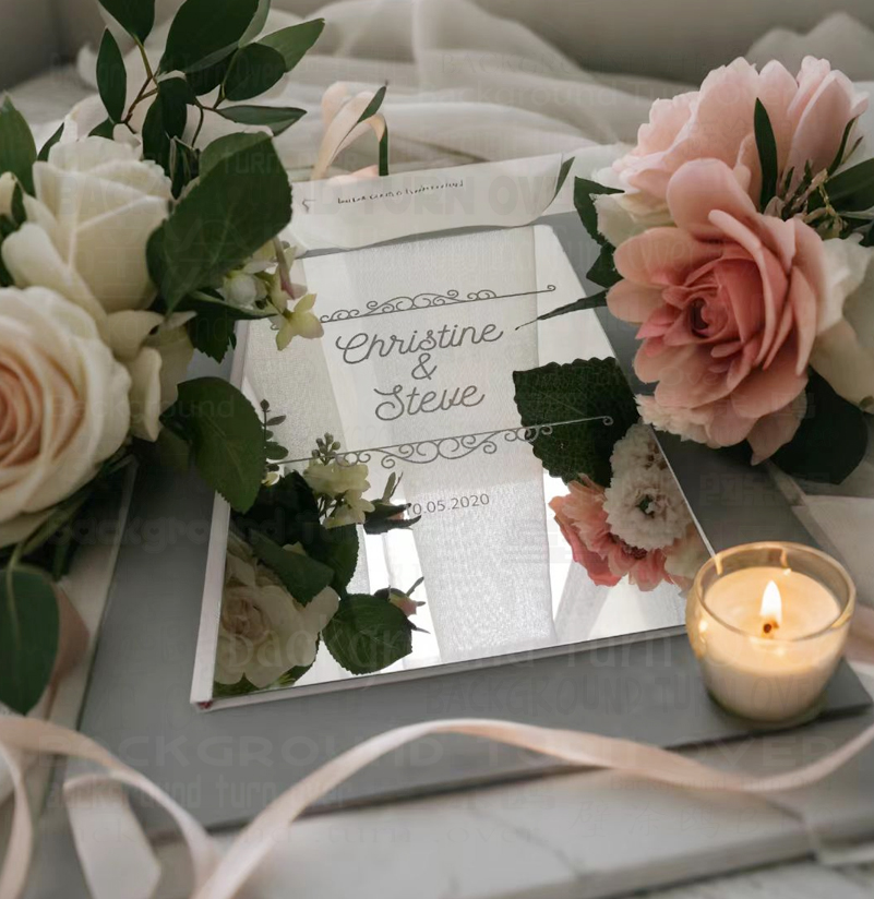 Personalized Guest Book - Guest Book Signature Decor Wedding Guestbook