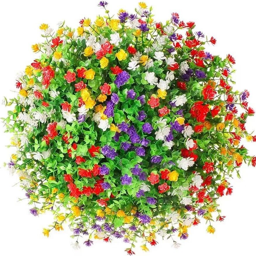 3/6pcs Artificial Plant Flower - Flower Girl Basket 评论和价格
