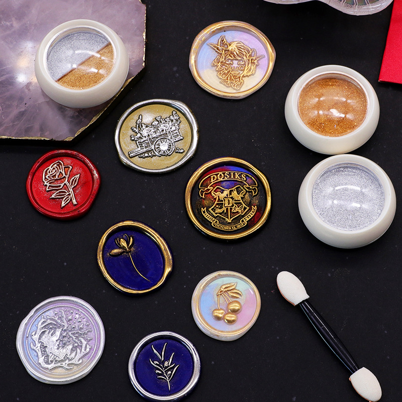 18 Colors Gold Wax Seal Stamp  - Wedding Sutra 评论和价格