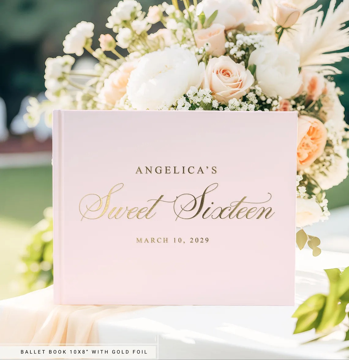 Custom Personalized Linen Wedd - Personalized Guest Book 评论和价格