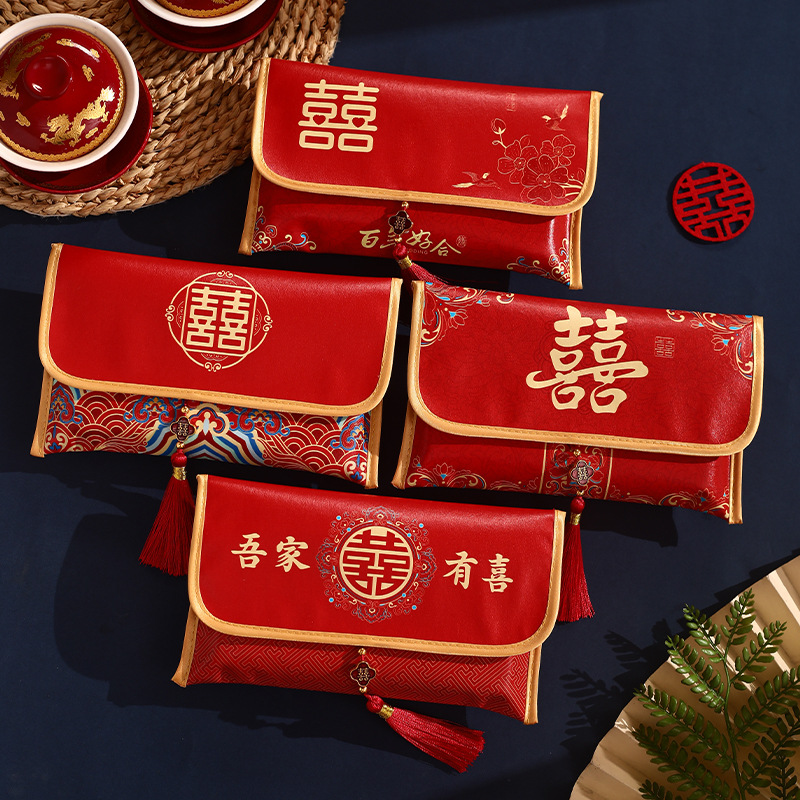 Chinese Wedding Red Envelope L - Wedding Envelopes 评论和价格