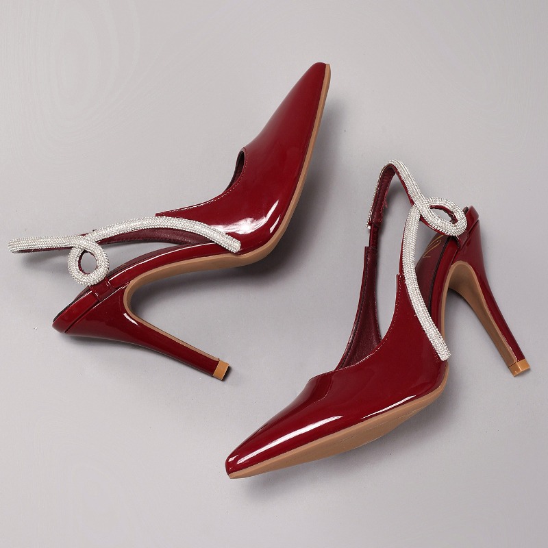Sexy Patent Leather Pointed To - Wedding Super 评论和价格