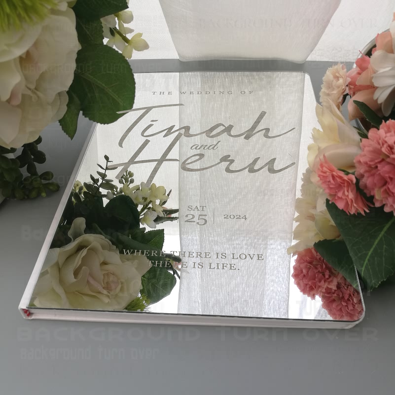 Personalized Wedding Guest Boo - Personalized Guest Book 评论和价格