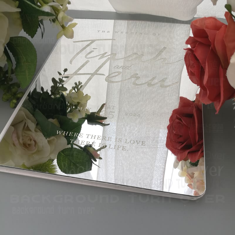 Personalized Wedding Guest Boo - Personalized Guest Book 评论和价格