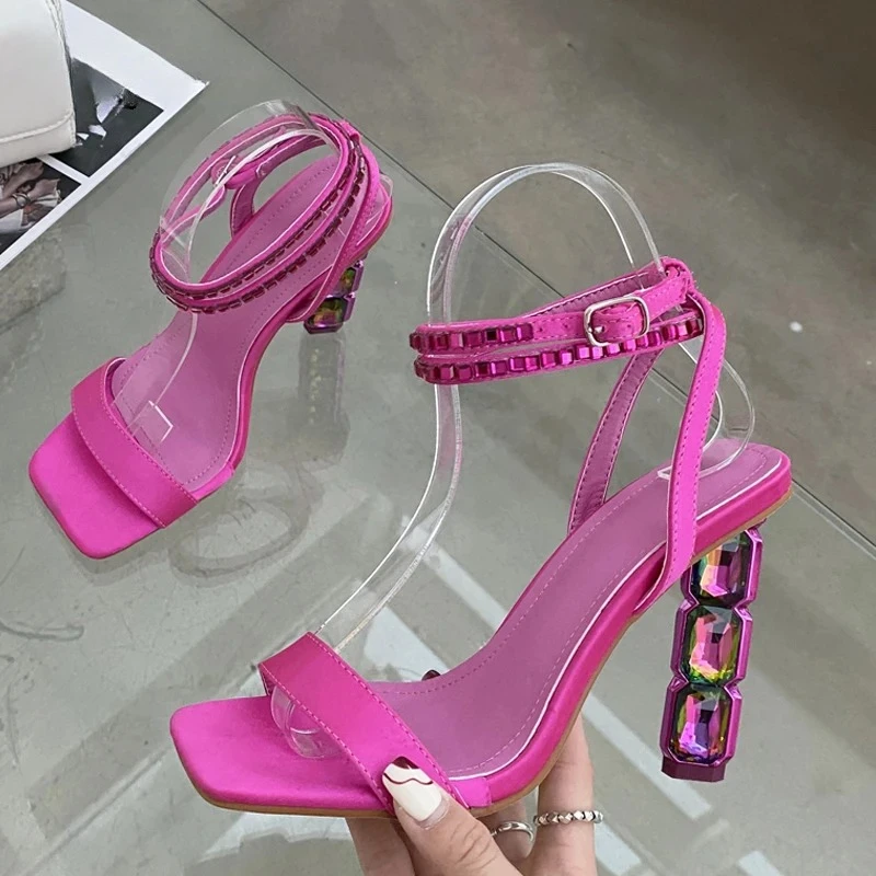 Aneikeh Sexy Sparkly Stacked C - Wedding Super 评论和价格