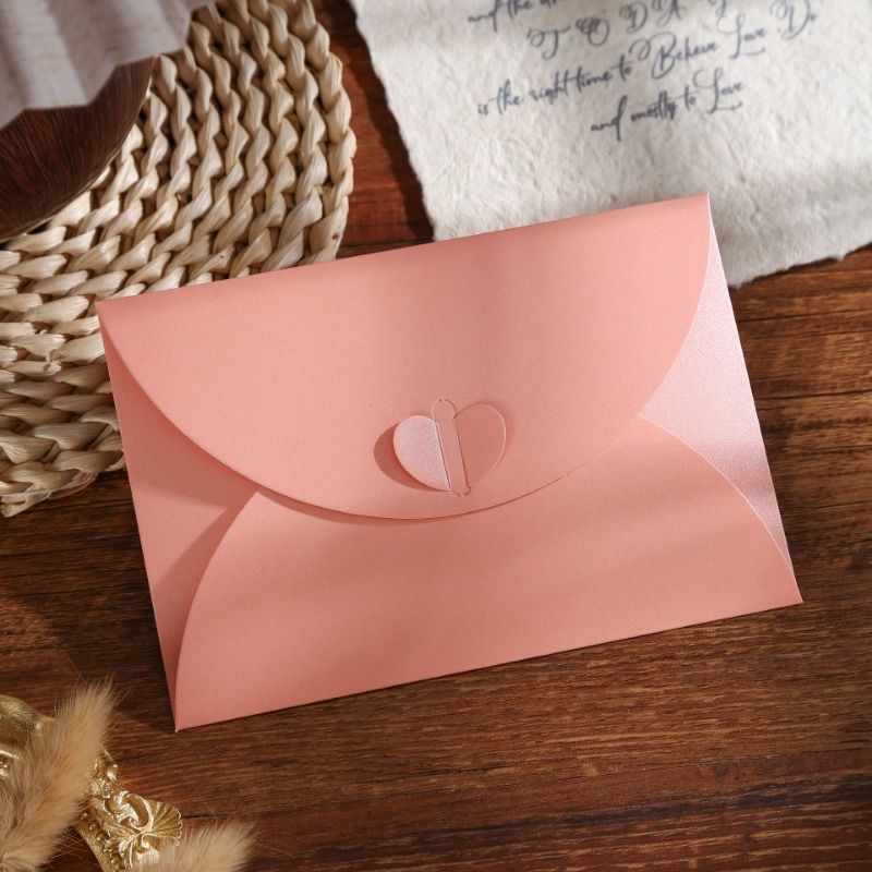 Luxury Pearlescent Paper Envel - Wedding Envelopes 评论和价格