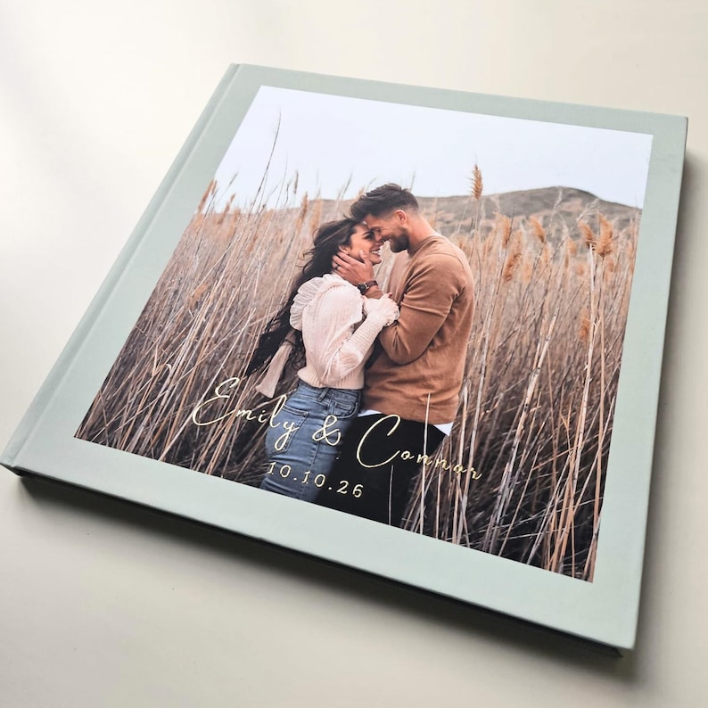 Custom Wedding Guest Book with - Personalized Guest Book 评论和价格