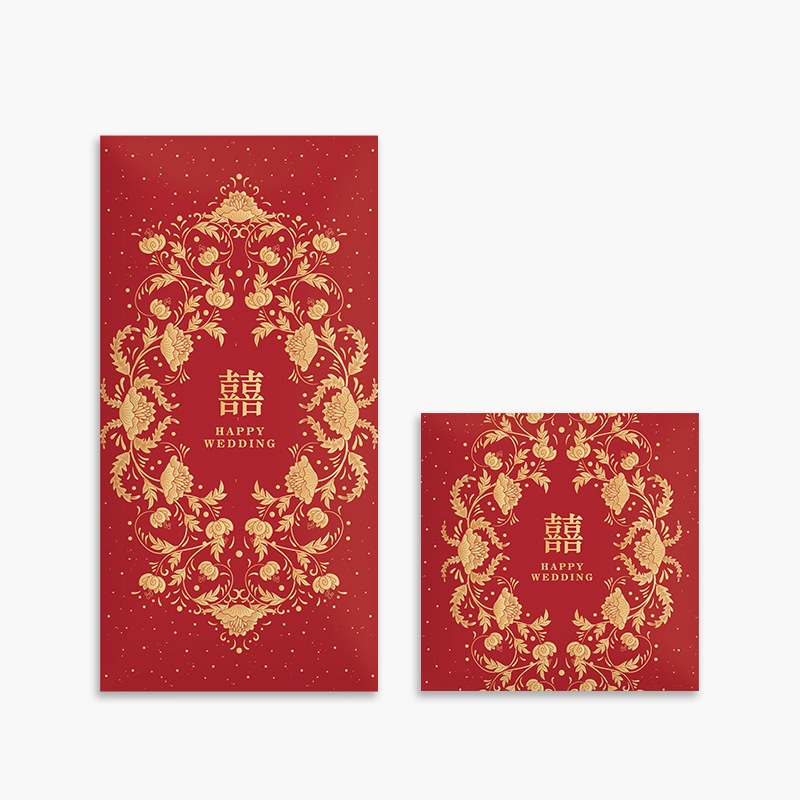 10Pcs Traditional Chinese Wedd - Wedding Envelopes 评论和价格