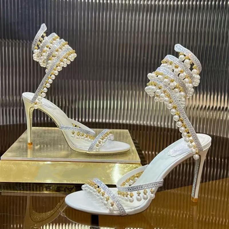 Luxury Rhinestones Pearls Tass - Wedding Super 评论和价格
