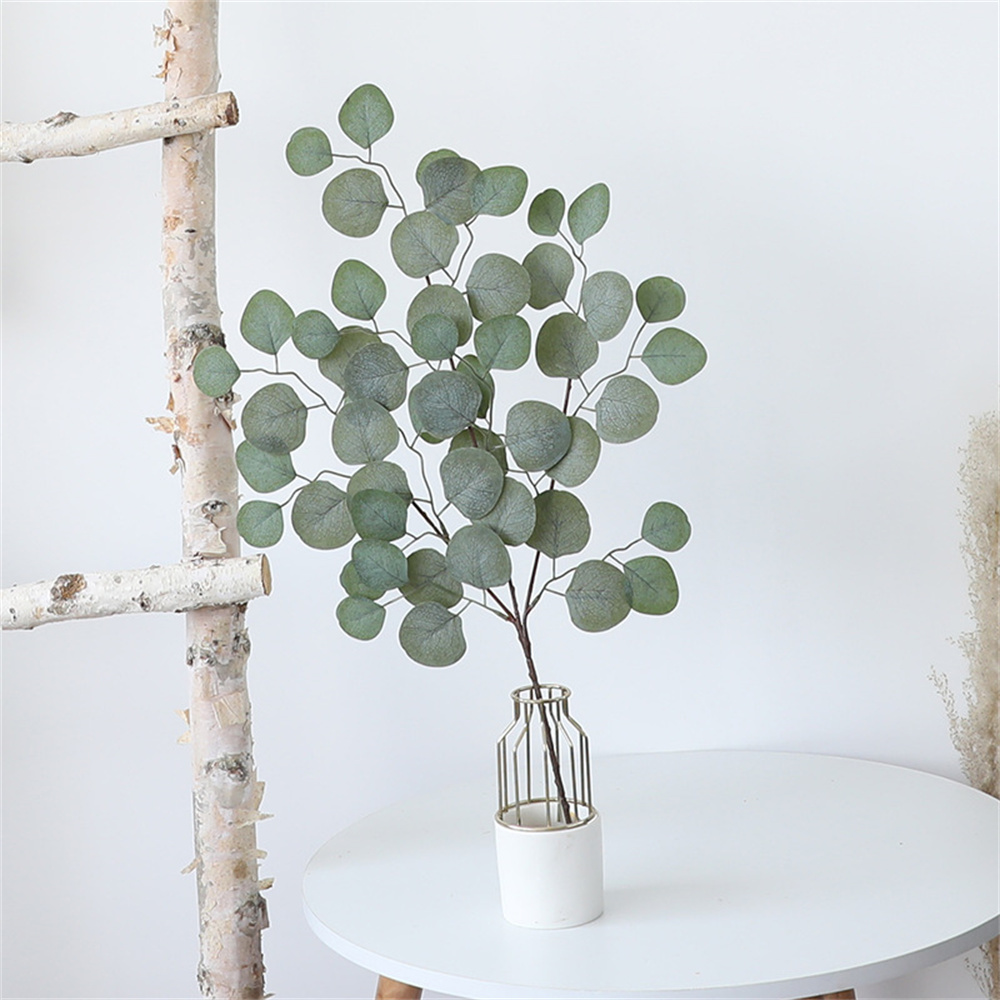 Eucalyptus Leaf Vine Artificia - Flower Girl Basket 评论和价格