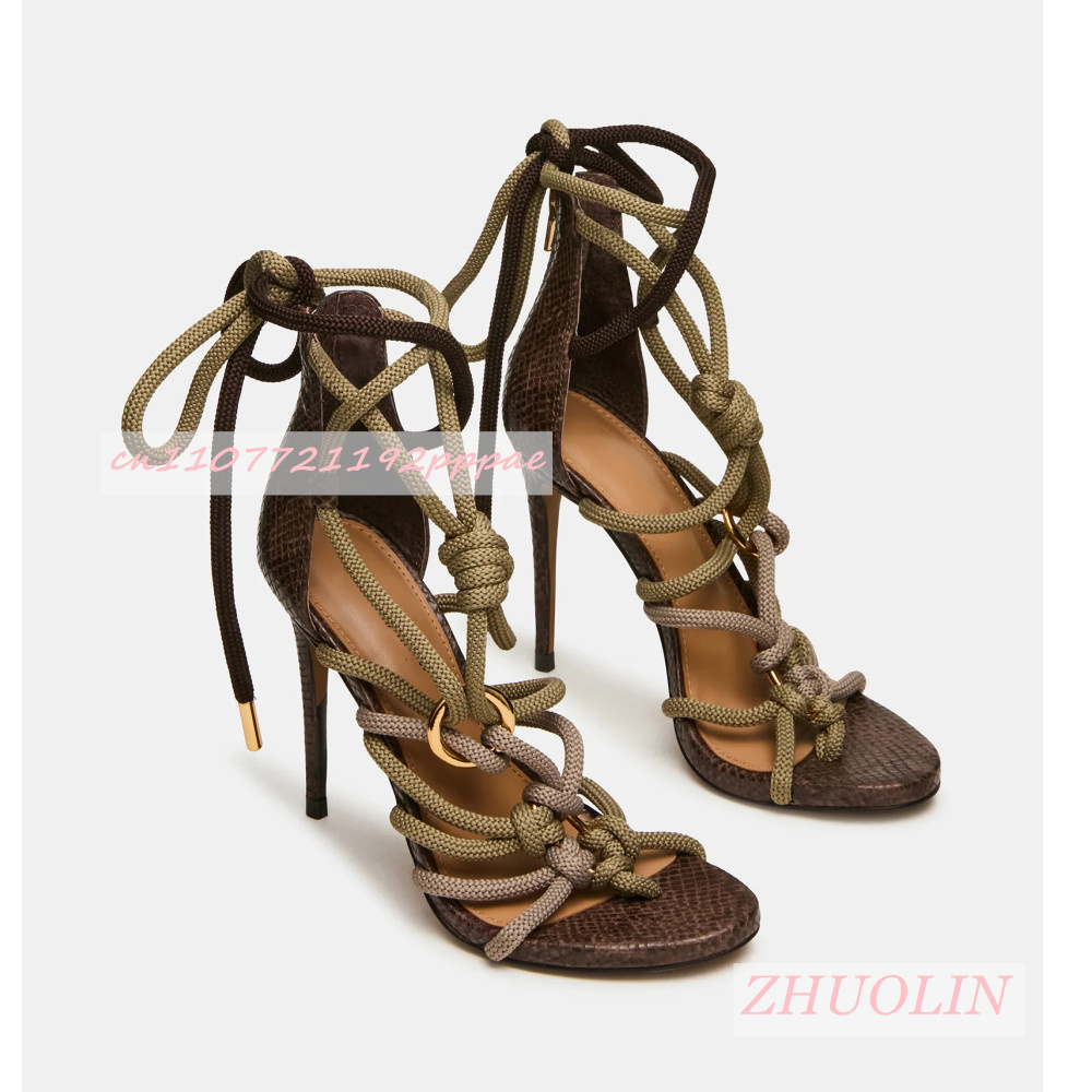 Retro Snakeskin Thick Rope Cri - Wedding Super 评论和价格