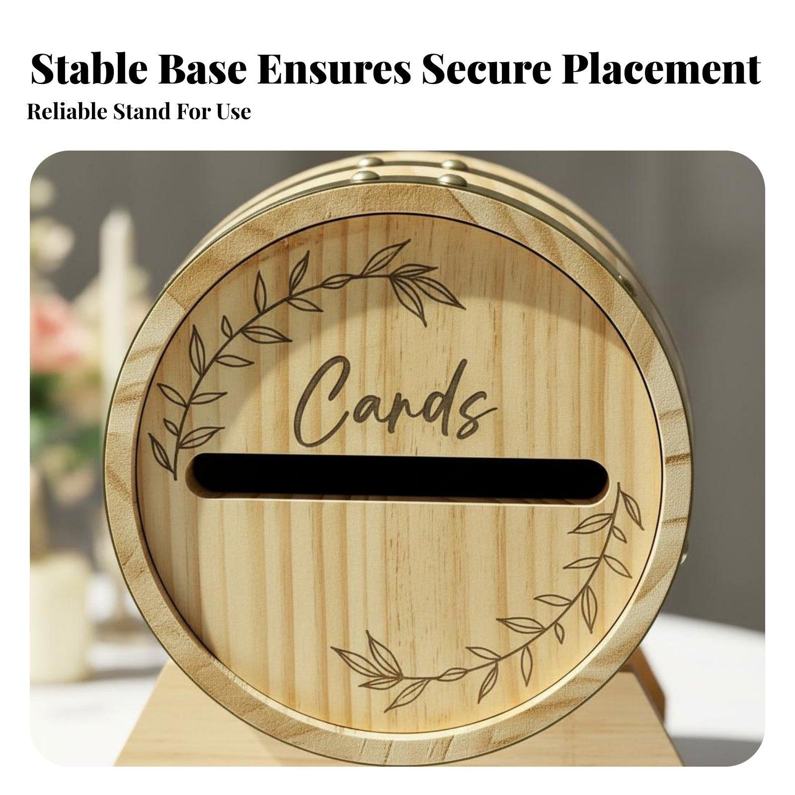 Rustic Solid Wood Card Box Bar - Wedding Card Box 评论和价格
